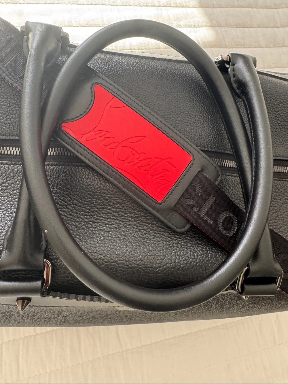 Christian Louboutin Ruisbuddy Leather duffle